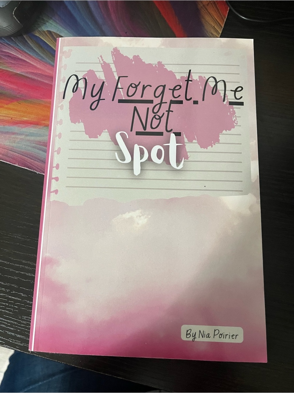 'My Forget Me Not Spot' Journal by Mia Poirier